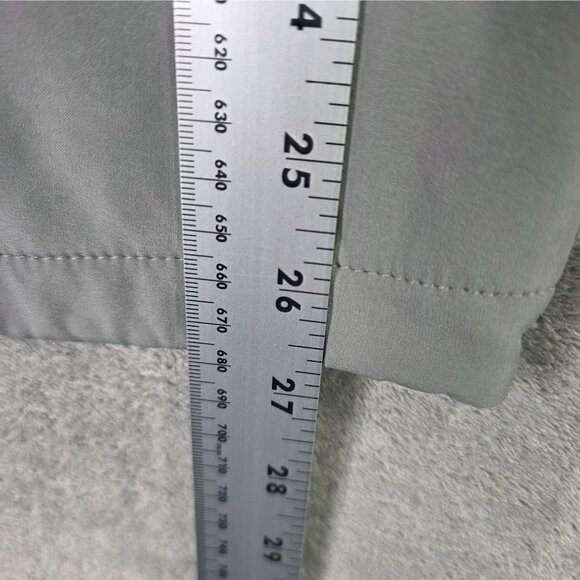 Mens Solaris Gray Soft Shell Vest Jacket Full Zip Polyester Stretch Size M - Picture 6 of 7